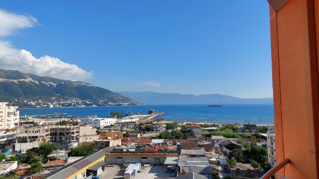 Sweetview 2-Bedroom Apartment With 3 Balcony Seaview Vlora Kültér fotó